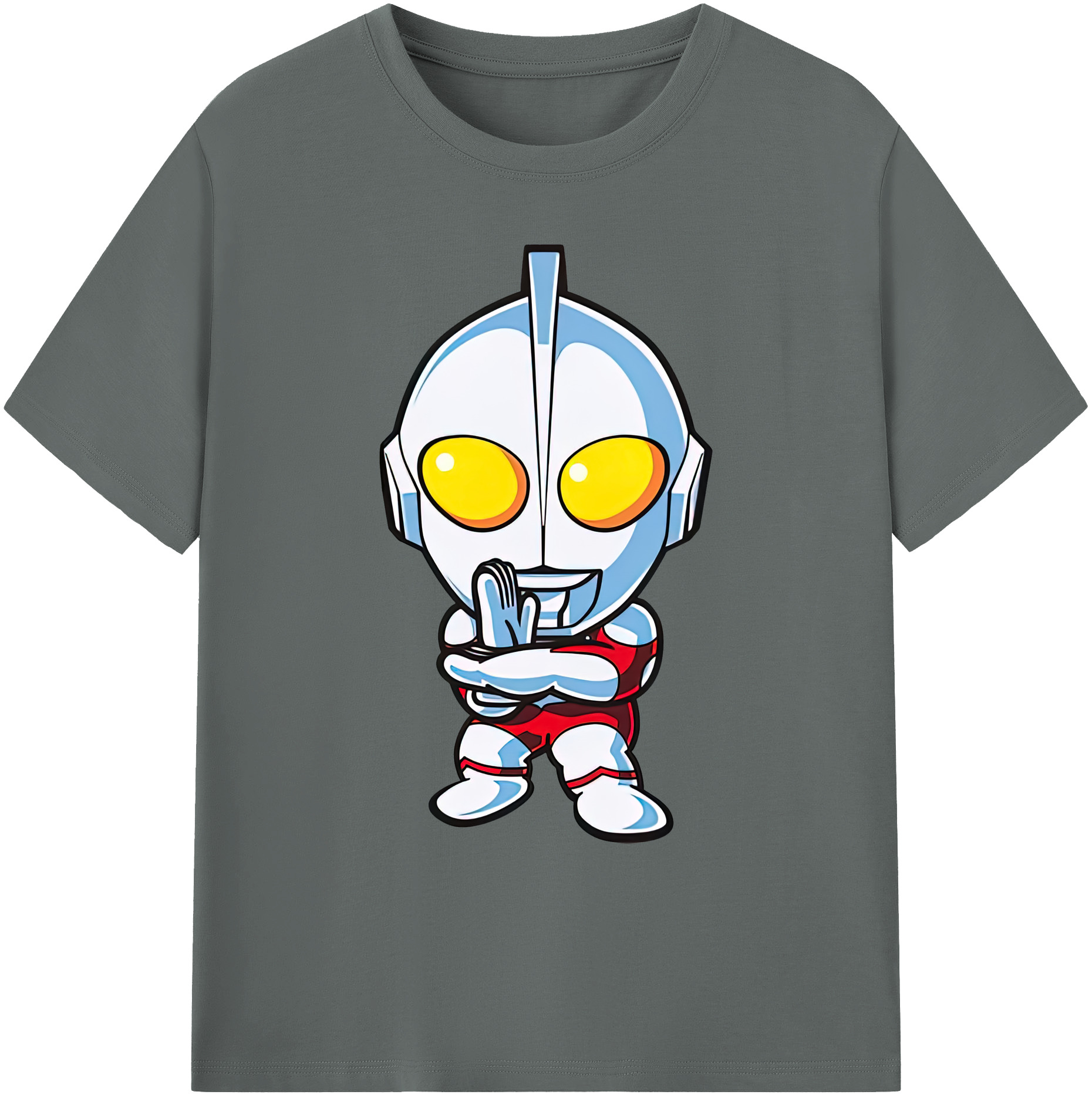（画像用） ウルトラマン Ultraman 綿100％ メンズ半袖Tシャツ｜肌触りやわらか＆通気性